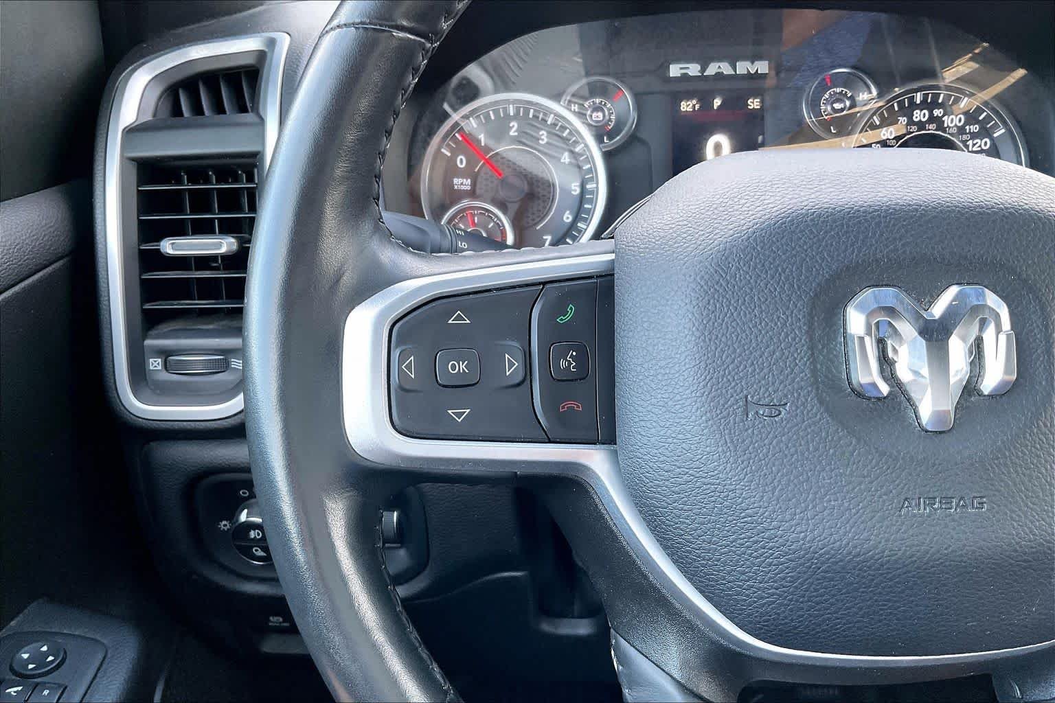 Used 2023 Bright White Clearcoat Ram Big Horn image 22