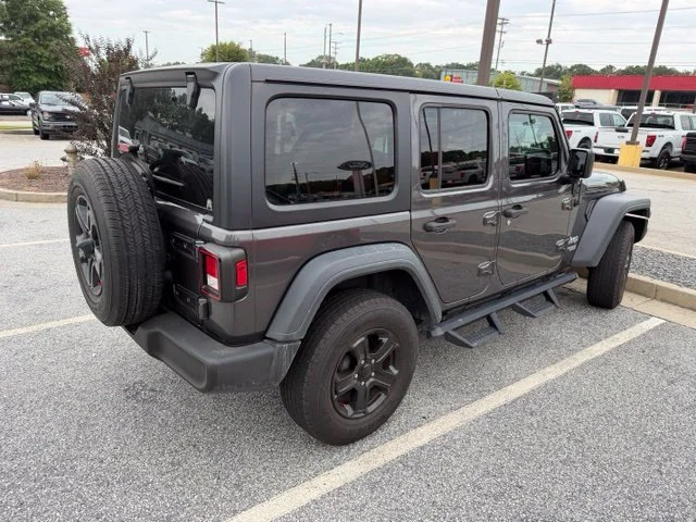 Used 2020 Gray Jeep Unlimited Sport S image 4