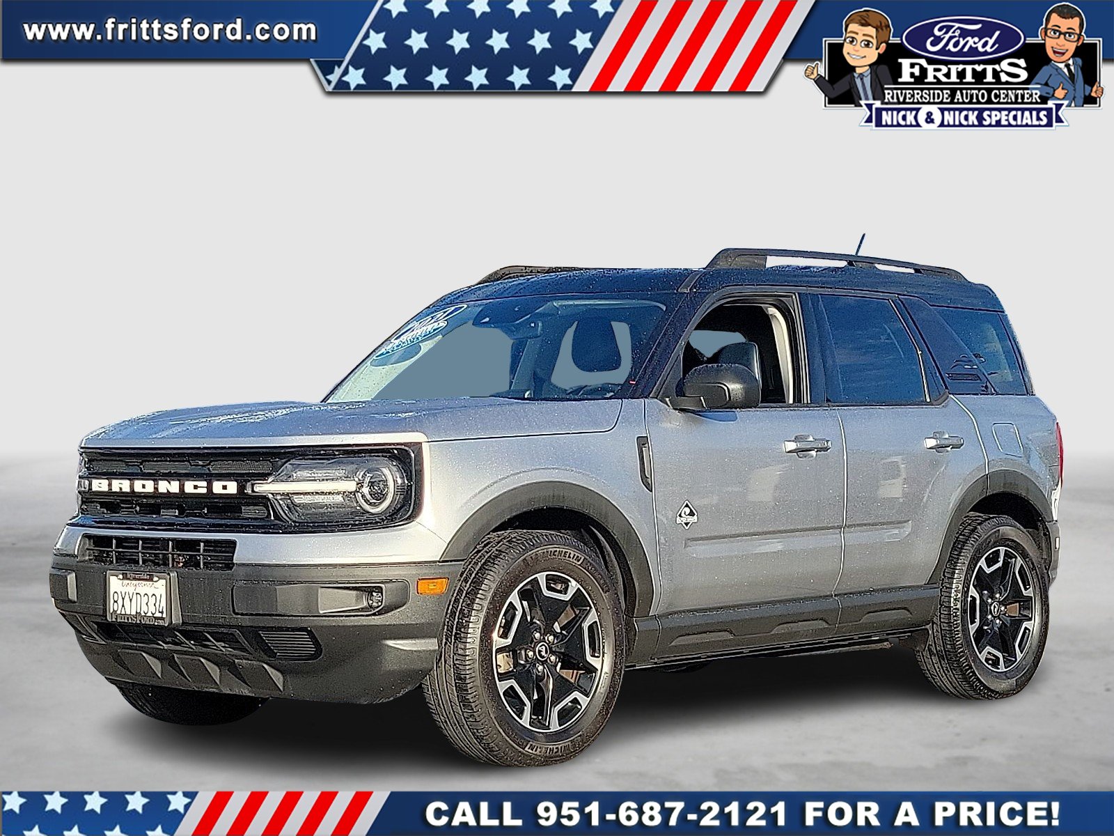 Certified Used 2021 Silver Metallic Ford Outer Banks image 1
