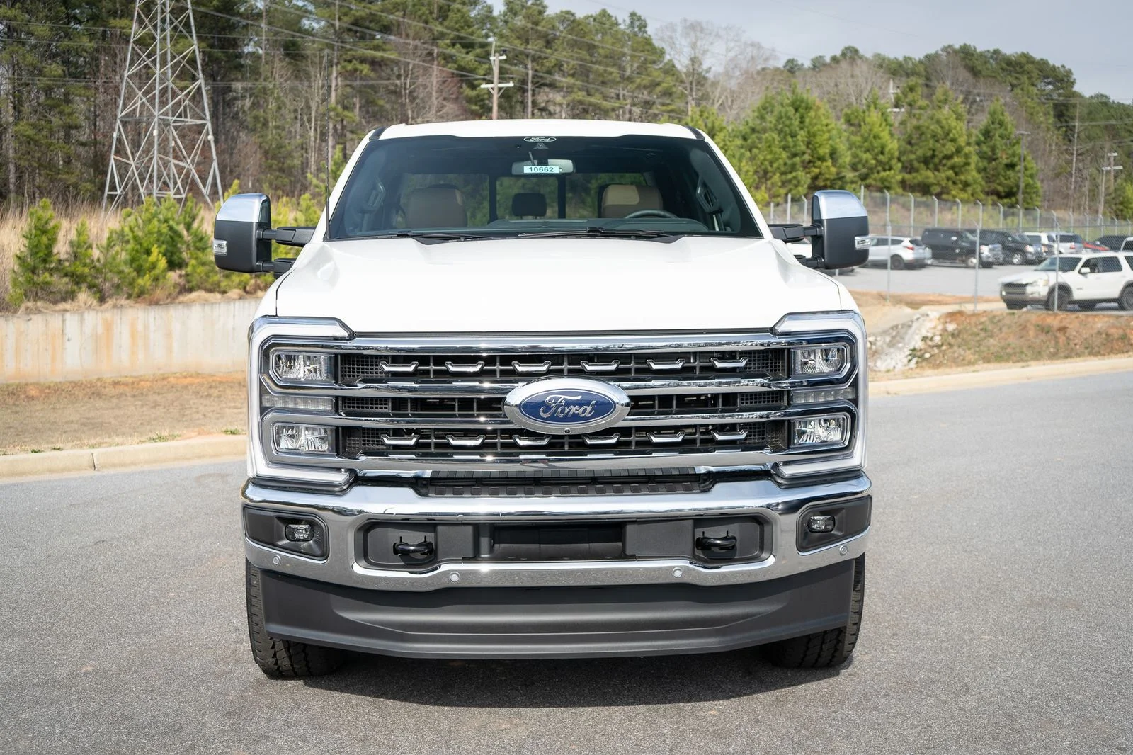 New 2026 Star White Metallic Tri-Coat Ford F-250® Lariat® image 9