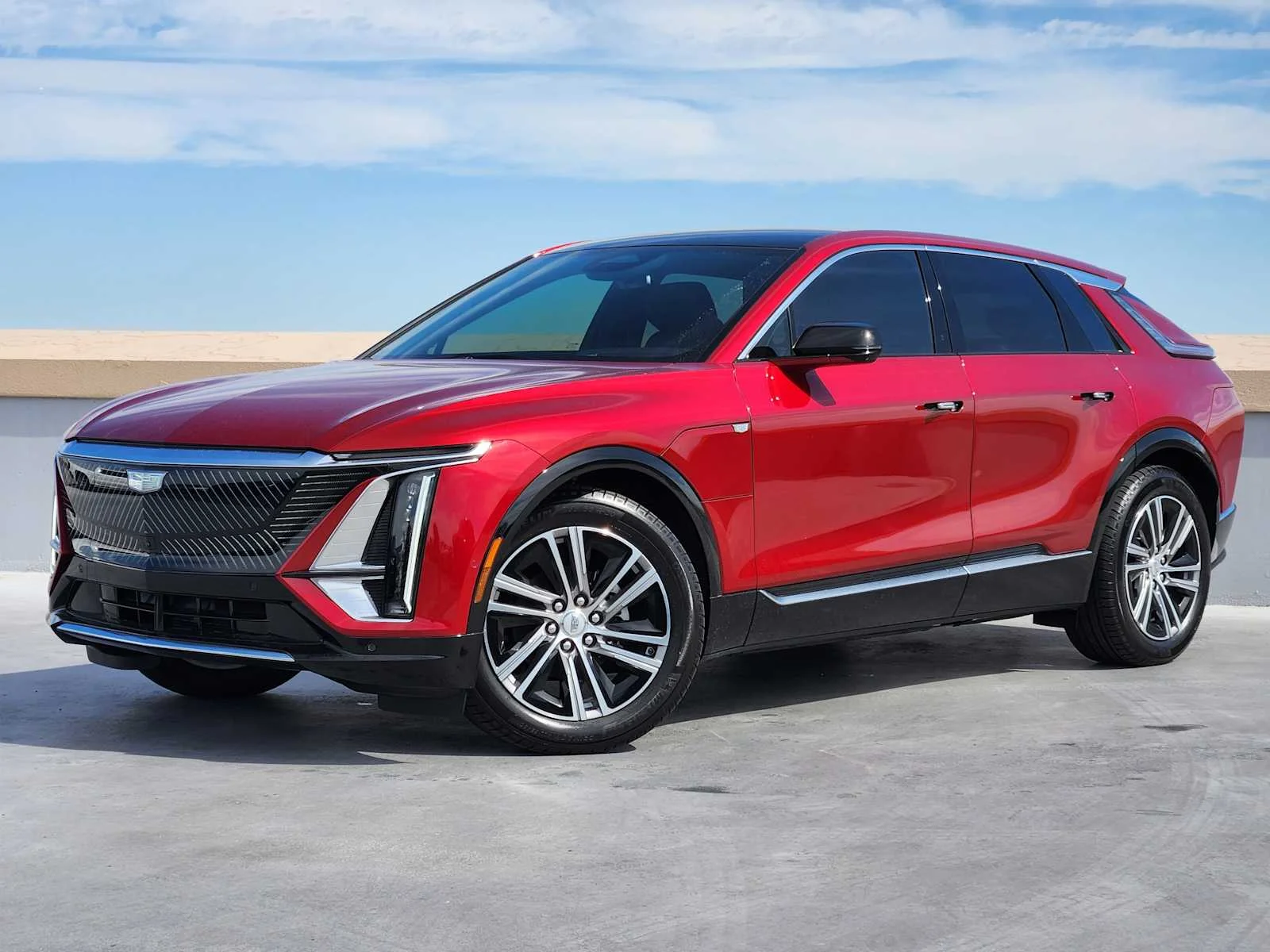 New 2026 Radiant Red Tintcoat Cadillac Luxury image 1