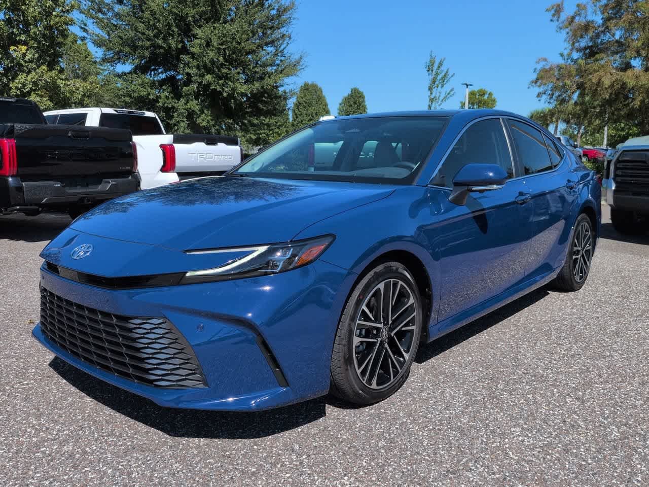 Certified Used 2026 Reservoir Blue Toyota XLE image 2