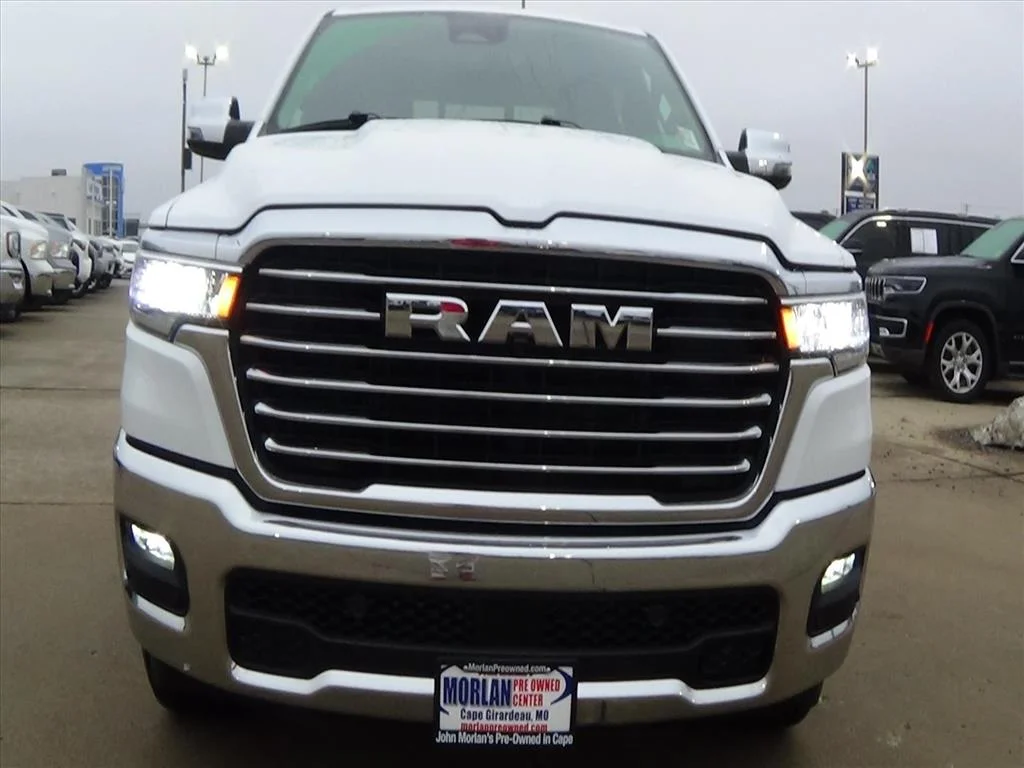 Certified Used 2025 Ivory Tri-Coat Pearl (pwd) RAM Laramie image 3