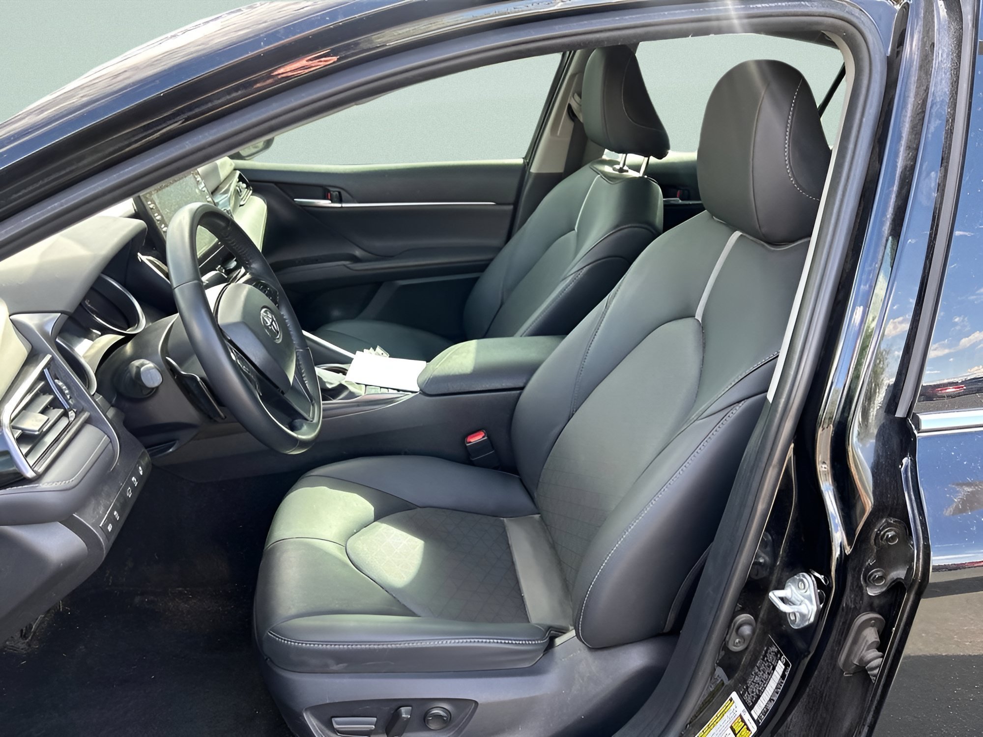 Used 2023 Midnight Black Metallic Toyota XSE image 16