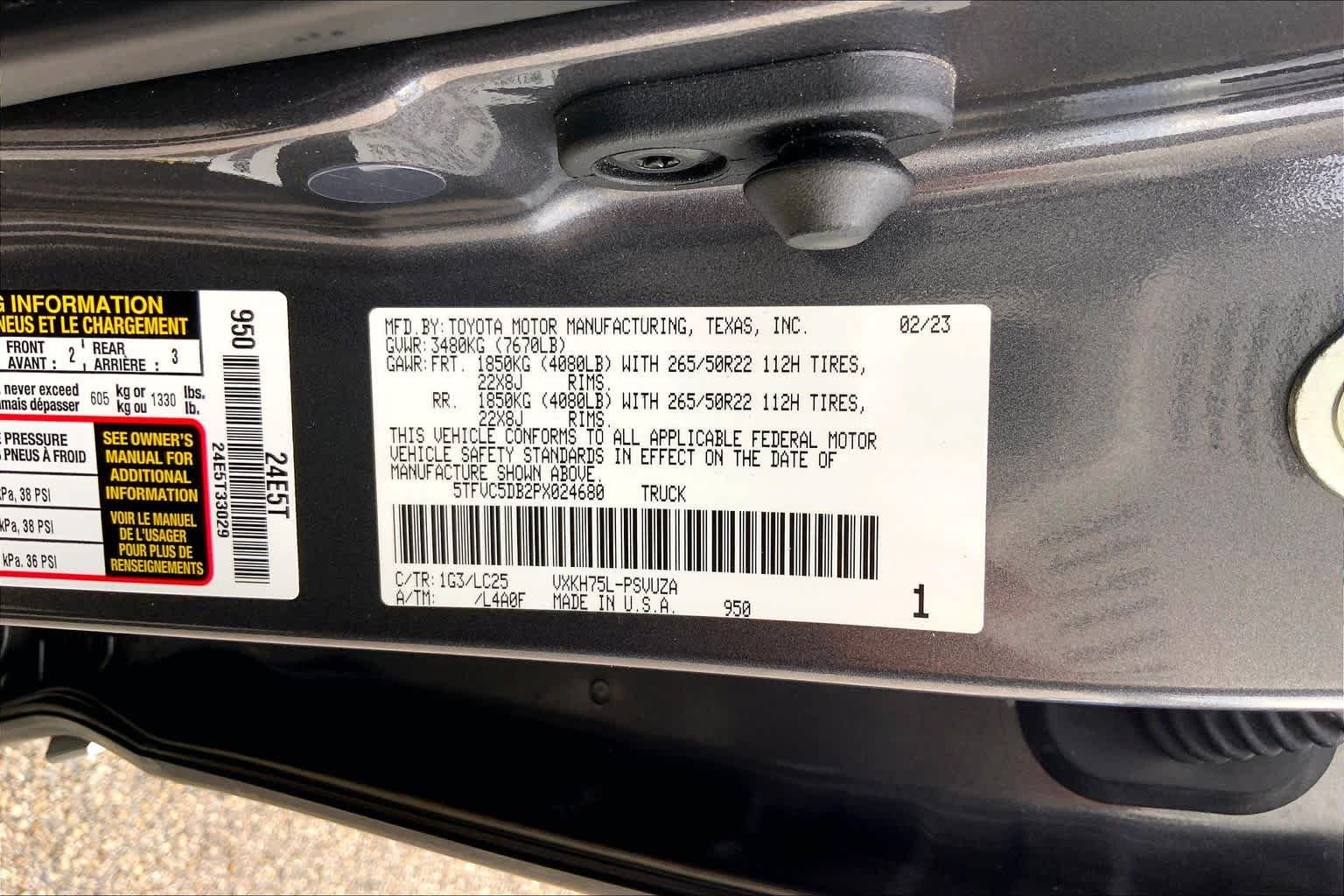 Used 2023 Magnetic Gray Metallic Toyota Capstone Hybrid image 36