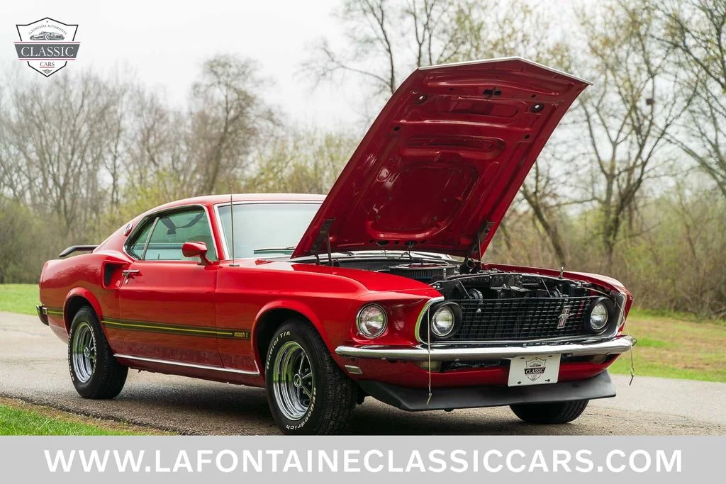Used 1969 Red Ford Mach 1 image 41