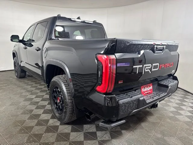 New 2026 Midnight Black Metallic Toyota Tundra TRD Pro image 4