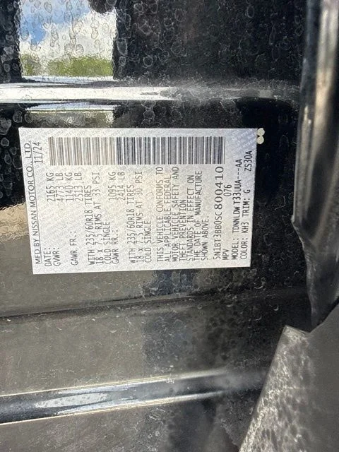 Used 2025 Black Nissan SV image 34