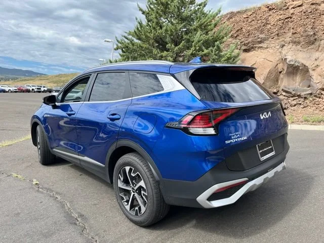 Certified Used 2025 Sapphire Blue Kia EX image 11