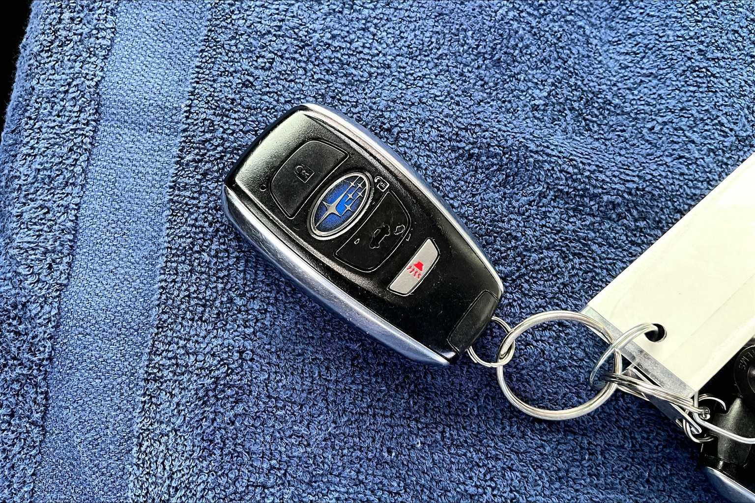 Used 2020 Quartz Blue Pearl Subaru Premium image 14