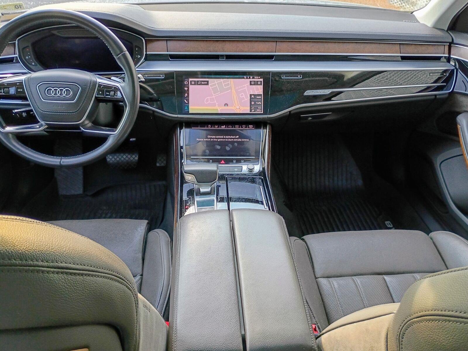 Used 2019 Glacier White Metallic Audi  image 8