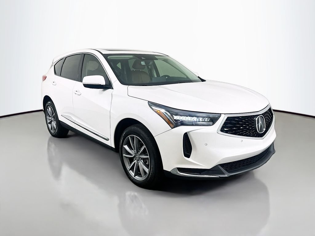 Used 2024 Platinum White Pearl Acura Technology Package image 3