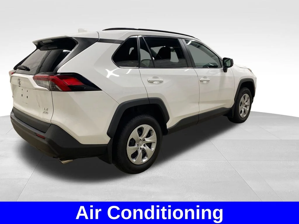 Used 2019 White Toyota LE image 4