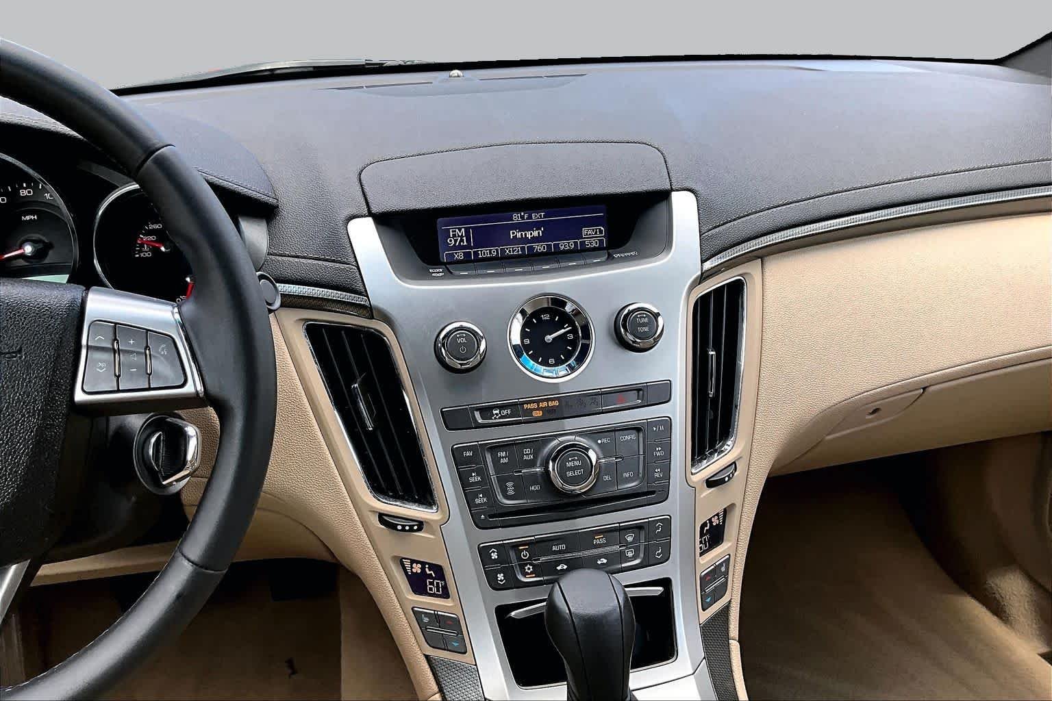 Used 2012 Mocha Steel Metallic Cadillac Performance image 7