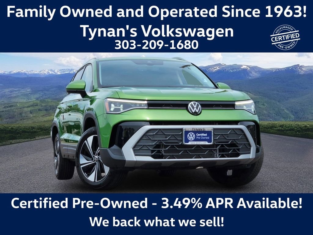 Used 2025 Green Volkswagen 1.5T SE image 1