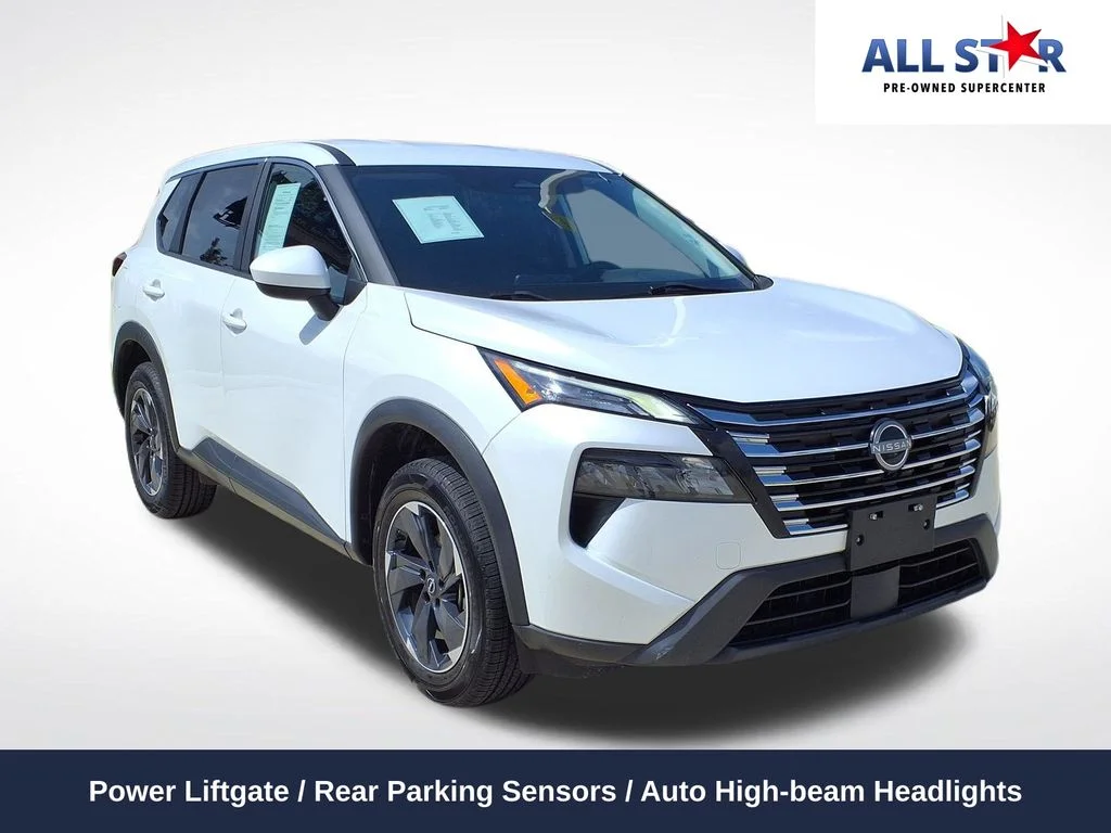 Used 2024 White Nissan SV image 1