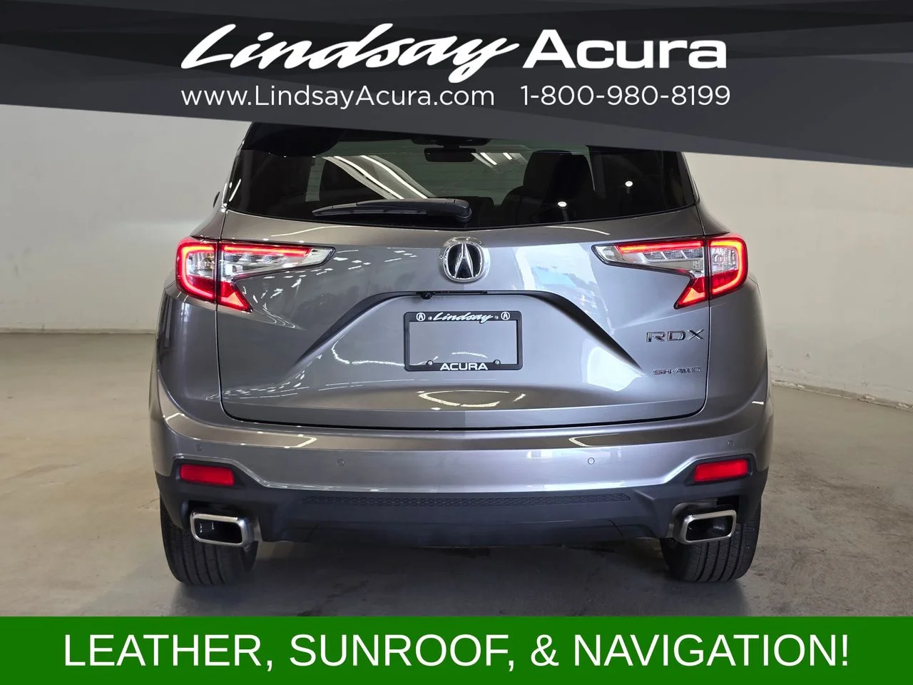 Used 2025 Liquid Carbon Metallic Acura Technology Package image 6