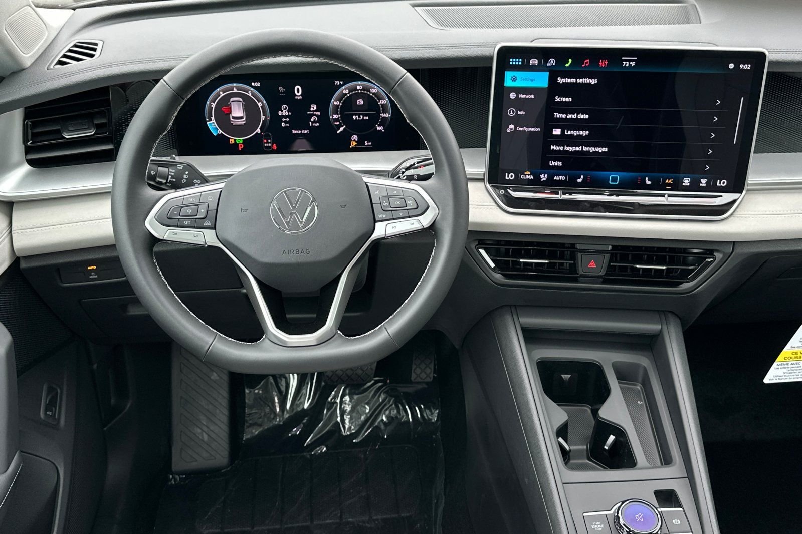 New 2026 Deep Black Pearl Volkswagen 2.0T SE image 14