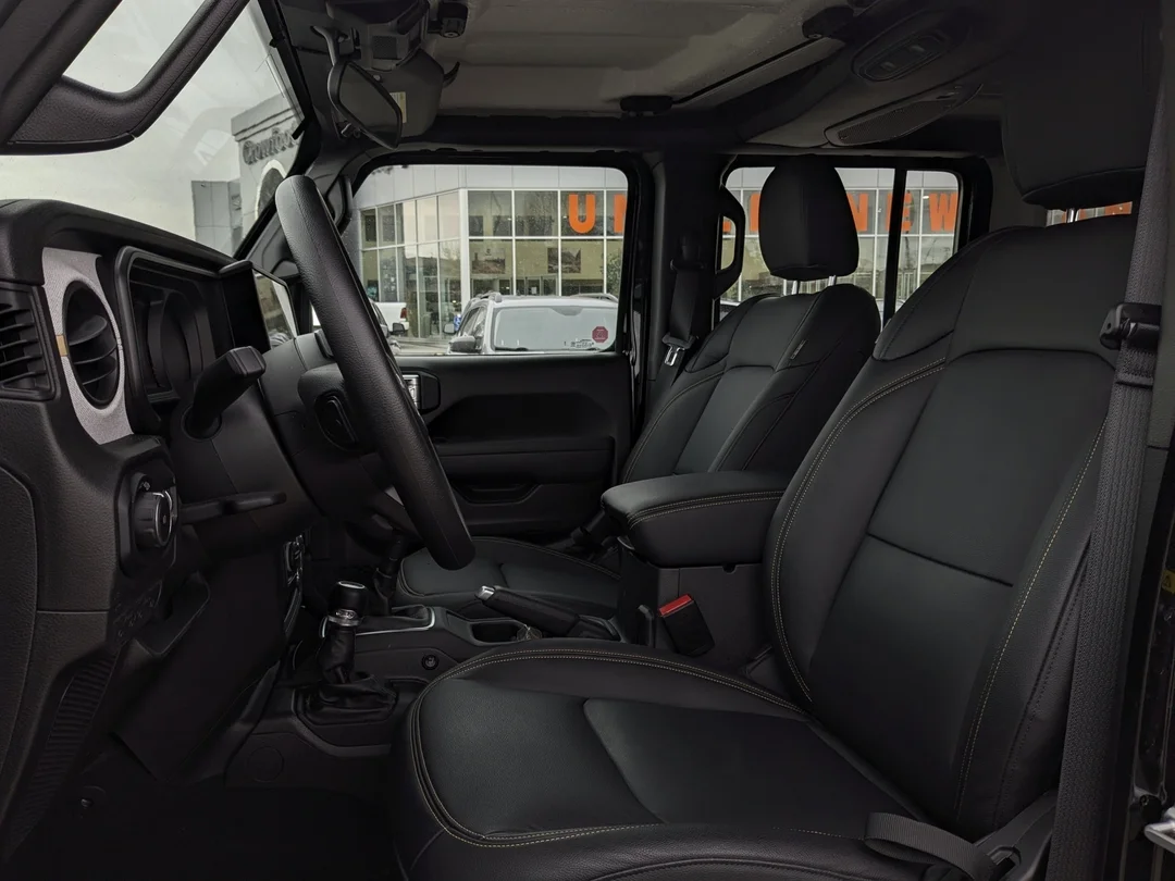 Certified Used 2025 Black Jeep Sport - - 4x4 - Pkg 23B - Black Paint - 3.6L Pentastar V6 - 12.3 Touchscreen & More! image 12