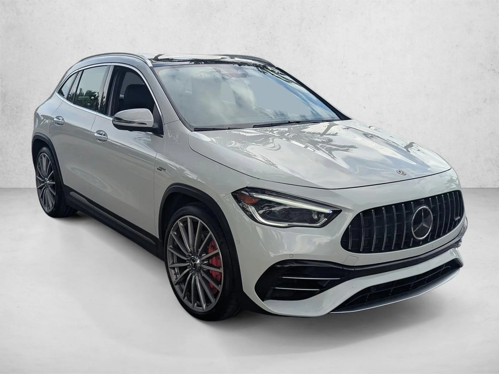 Used 2021 Digital White Metallic Mercedes-Benz AMG® GLA 45 image 3