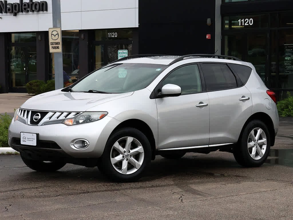 Used 2010 Nissan Murano SL with VIN JN8AZ1MW4AW116254 for sale in Libertyville, IL