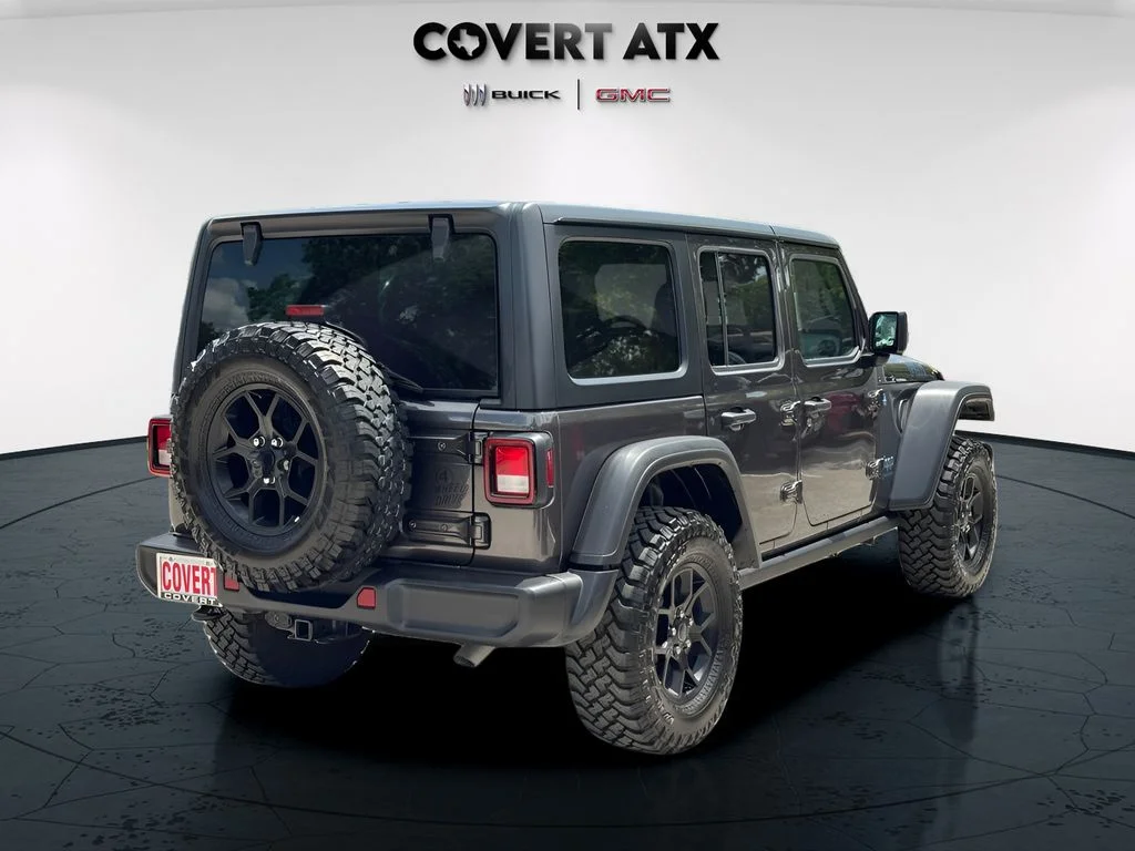 Used 2025 Gray Jeep Willys 4xe image 6