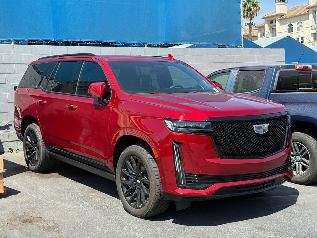 Used 2024 Radiant Red Tintcoat Cadillac Sport Platinum image 24