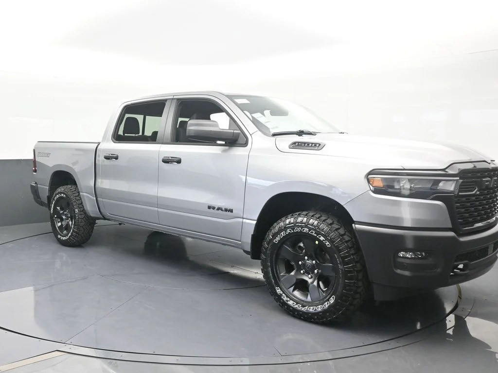 New 2026 Billet Silver Metallic Clear-Coat Exterior Paint RAM Warlock image 8