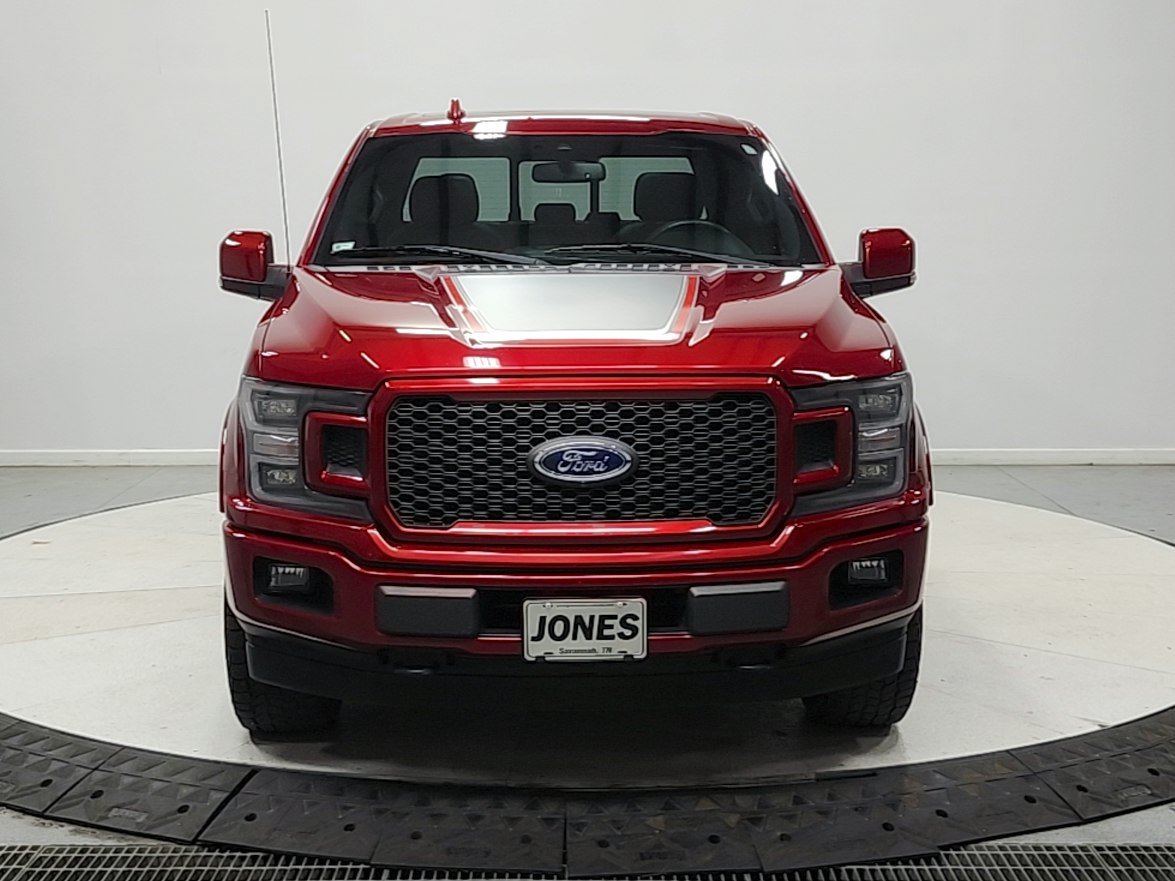 Used 2018 Ruby Red Metallic Ford Lariat image 3