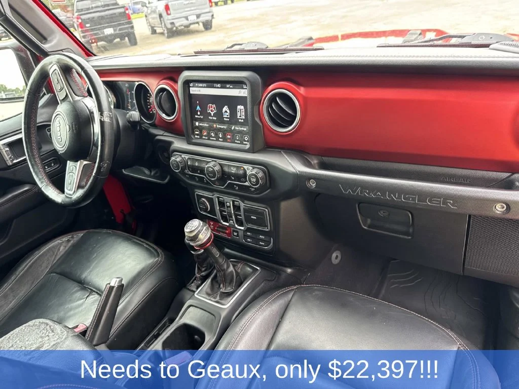 Used 2018 Red Jeep Unlimited Rubicon image 35