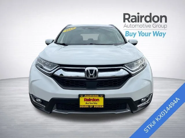 Used 2019 Platinum White Pearl Honda Touring image 2