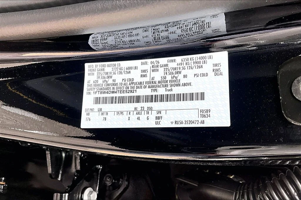 New 2026 Agate Black Metallic Ford F-450® Platinum® image 12