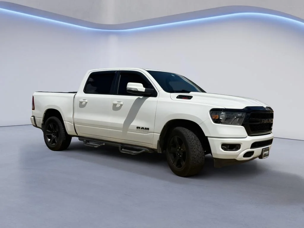 Used 2020 Bright White Clearcoat Ram Lone Star image 8