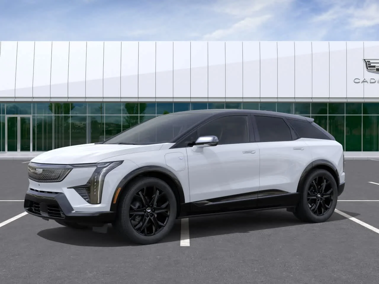 New 2027 Vibrant White Tricoat Cadillac Sport image 2