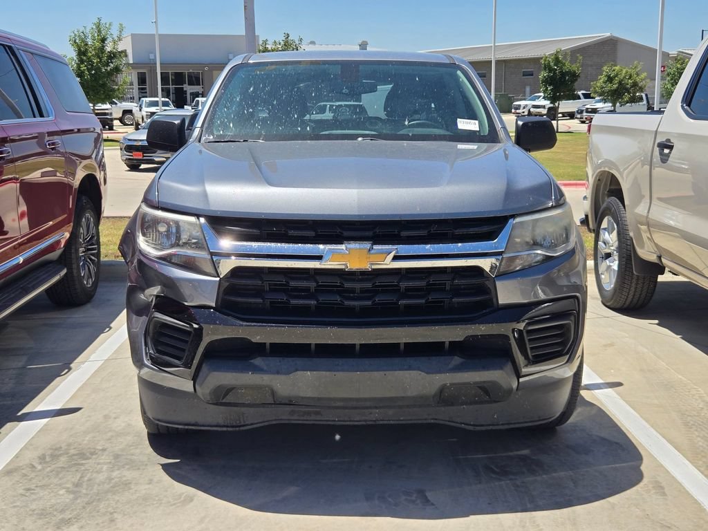 Used 2021 Chevrolet Colorado Work Truck with VIN 1GCGSBEA4M1138761 for sale in San Marcos, TX