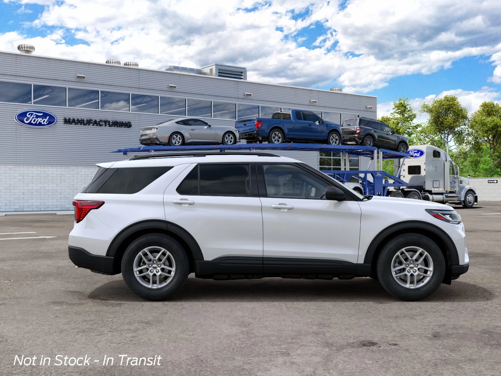 New 2027 Star White Metallic Tri-Coat Ford Active image 5
