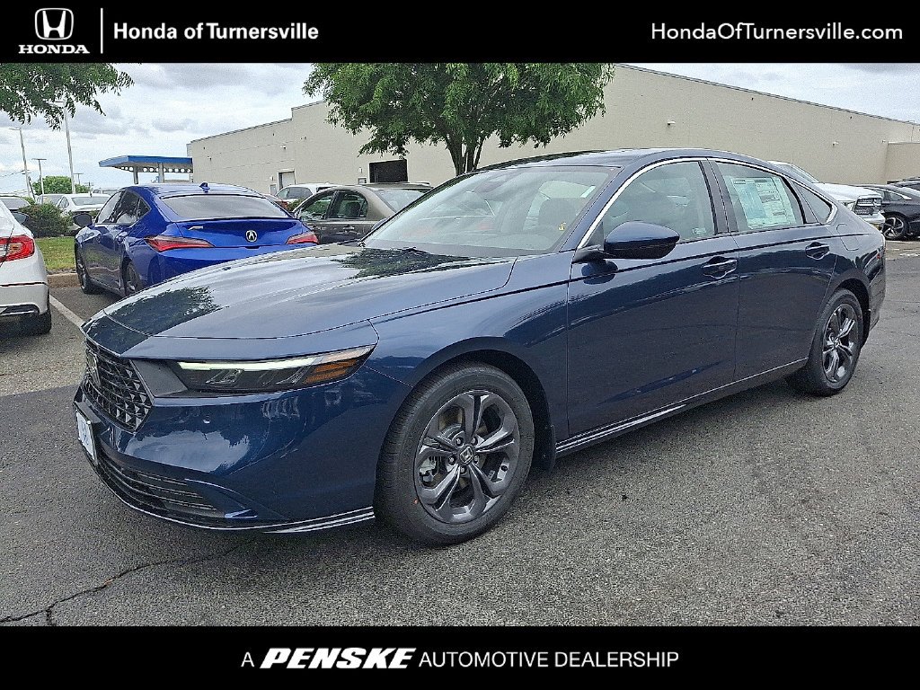 New 2026 Canyon River Blue Metallic Honda EX-L Hybrid image 1