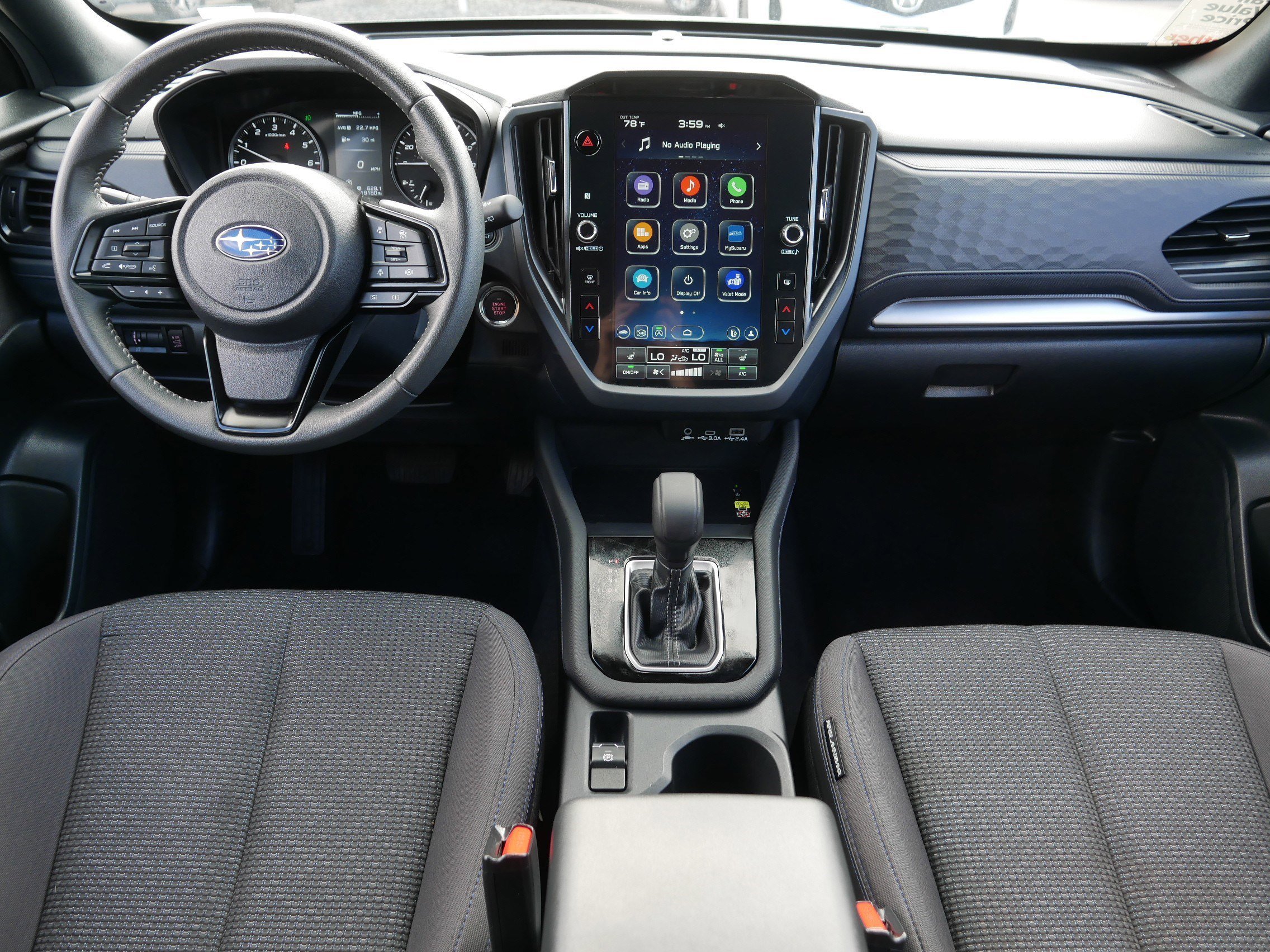 Used 2025 Magnetite Gray Metallic Subaru Premium image 10