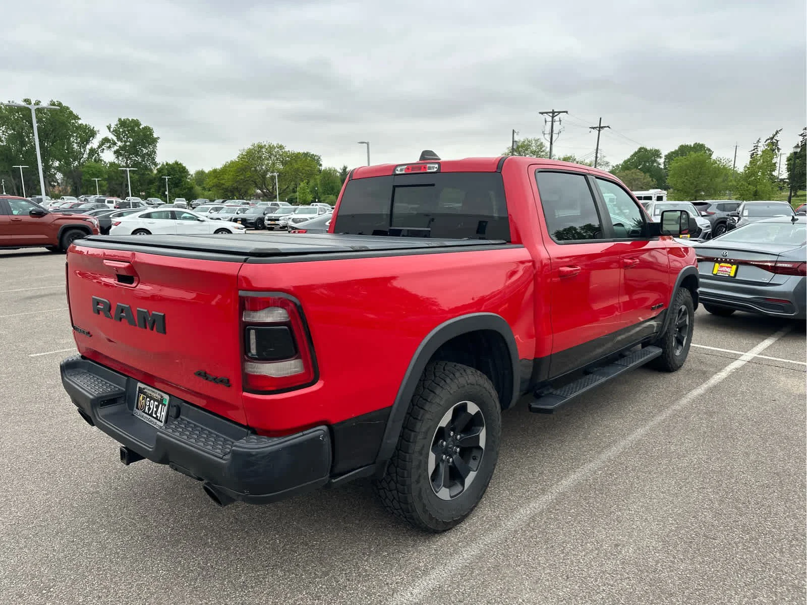 Used 2019 Flame Red Clearcoat Ram Rebel image 11