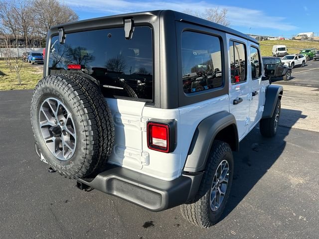 New 2026 Bright White Clear-Coat Exterior Paint Jeep Sport S image 6