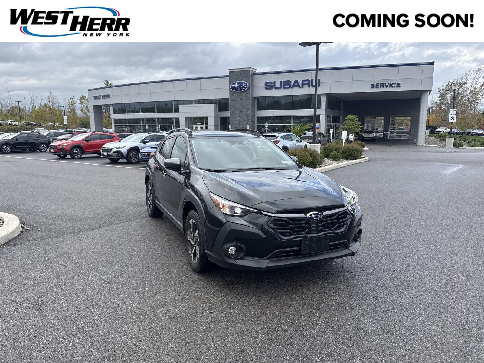 Used 2024 Crystal Black Silica Subaru Premium image 1