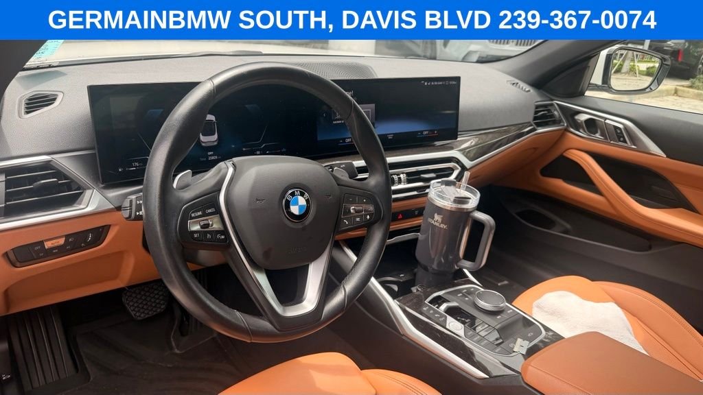 Certified Used 2024 White Metallic BMW 430i image 22