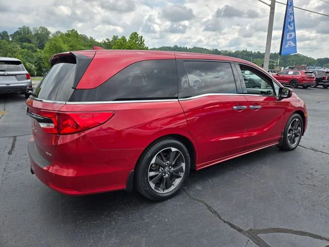 Used 2022 Radiant Red Metallic II Honda Elite image 8