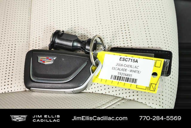 Used 2026 Vibrant White Tricoat Cadillac Sport image 36