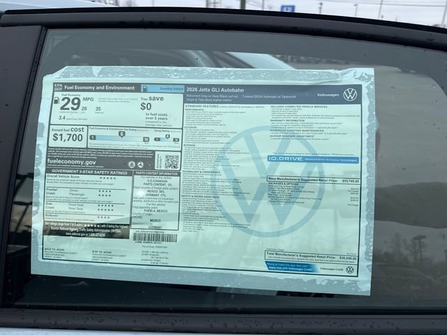 New 2026 Monument Gray w/Dp Blk Rf Volkswagen Autobahn image 31