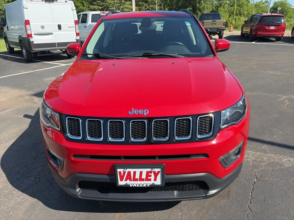 Certified Used 2020 Red Jeep Latitude image 3