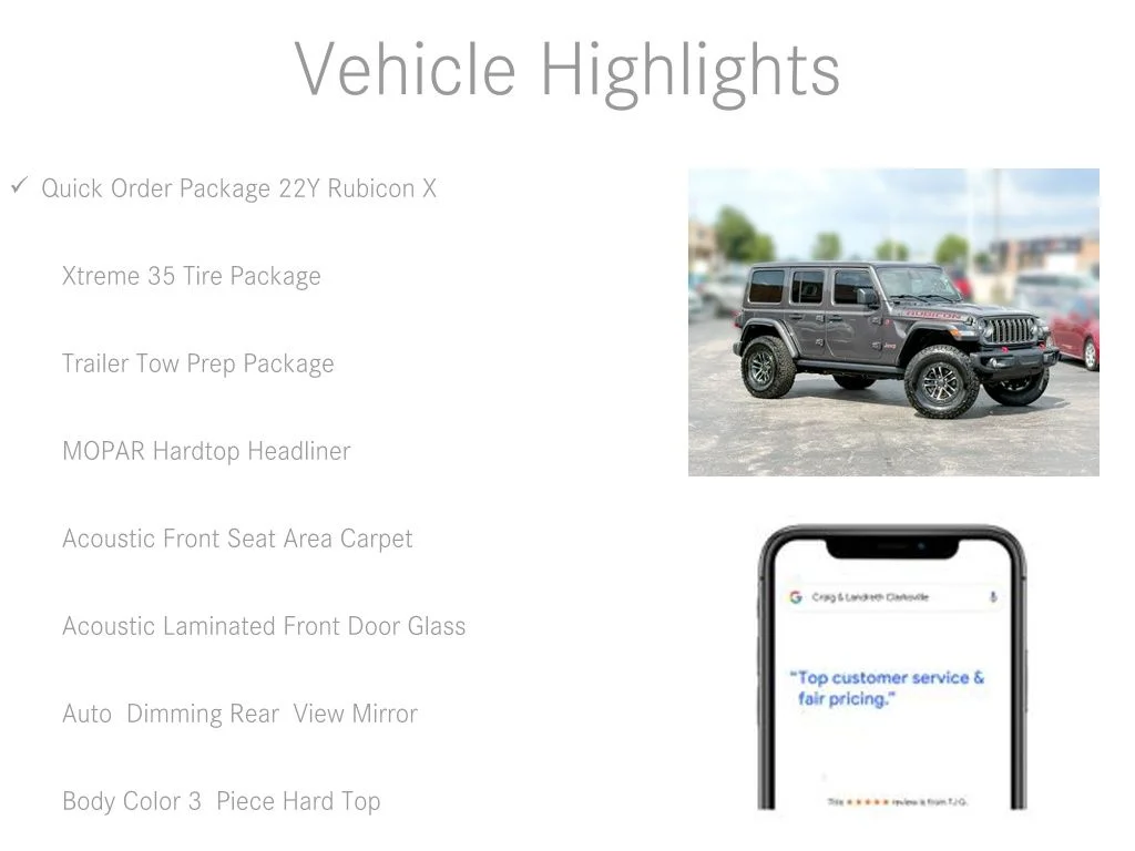 Used 2026 Gray Jeep Rubicon X image 6