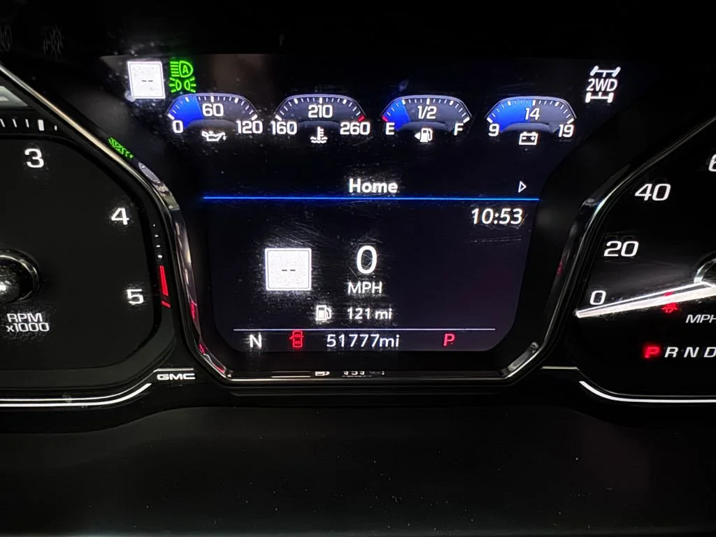Used 2023 Pacific Blue Metallic GMC AT4 image 18