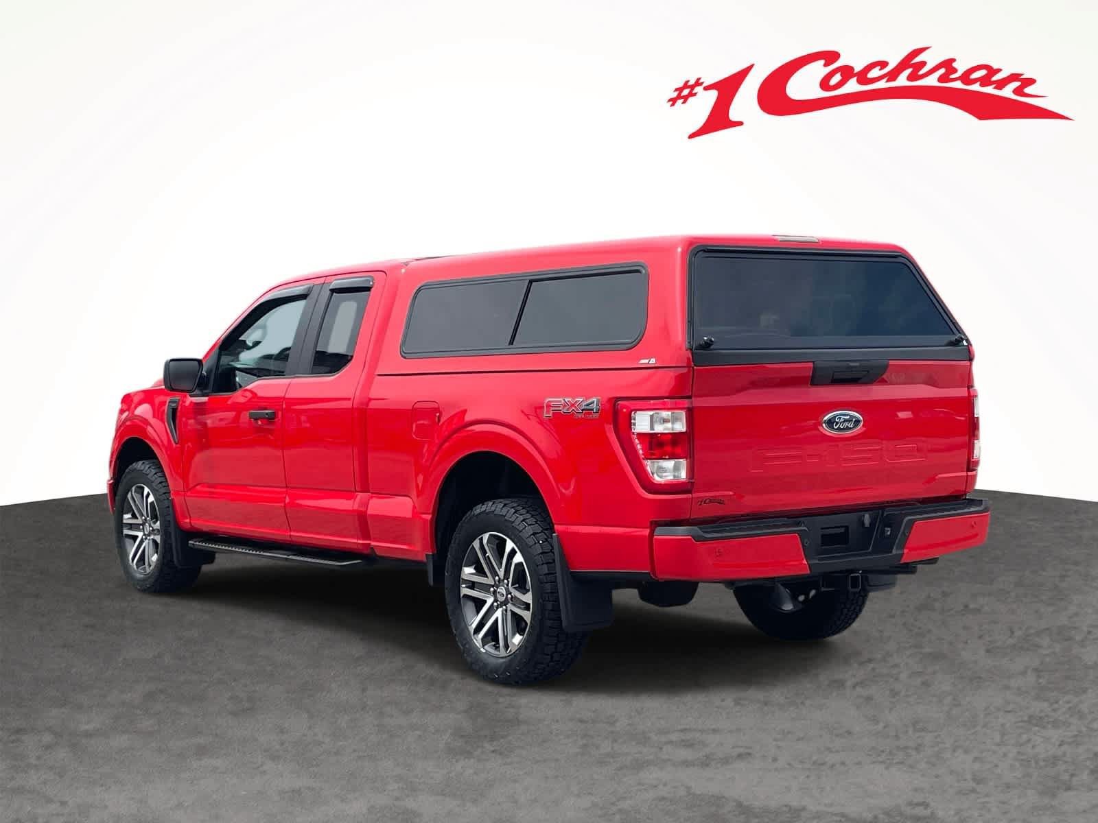 Used 2023 Race Red Ford XL 4WD SuperCab 6.5 Box image 5