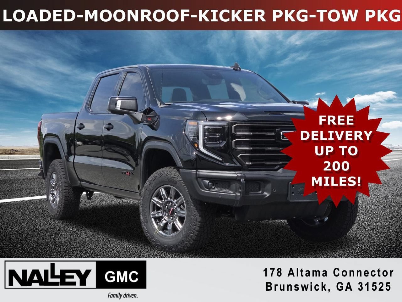New 2026 Onyx Black GMC AT4X image 1